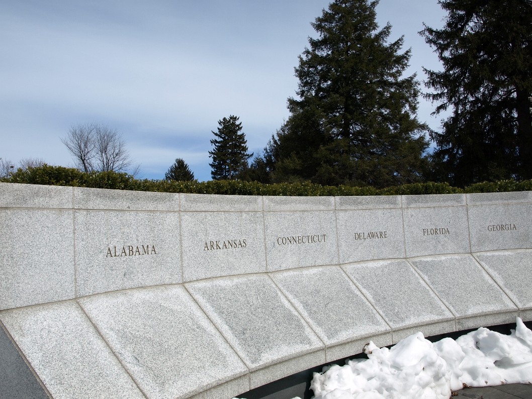 List of States on the Memorial 1 List of States on the Memorial 1