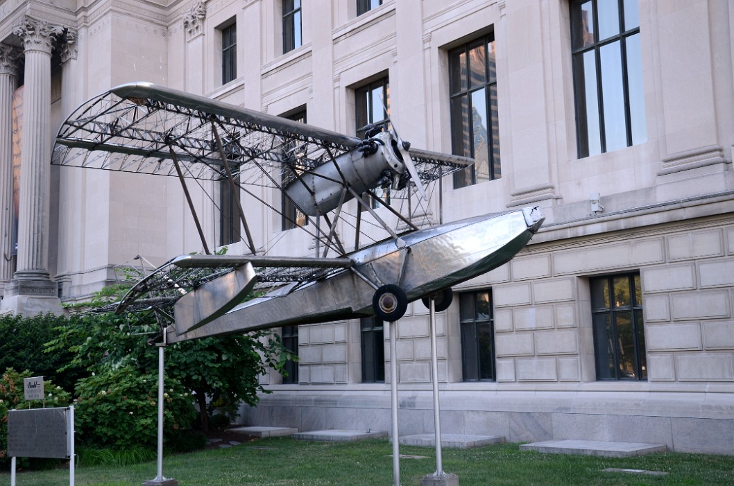 Model of the First Stainless Steel Plane, the Pioneer Model of the First Stainless Steel Plane, the Pioneer
