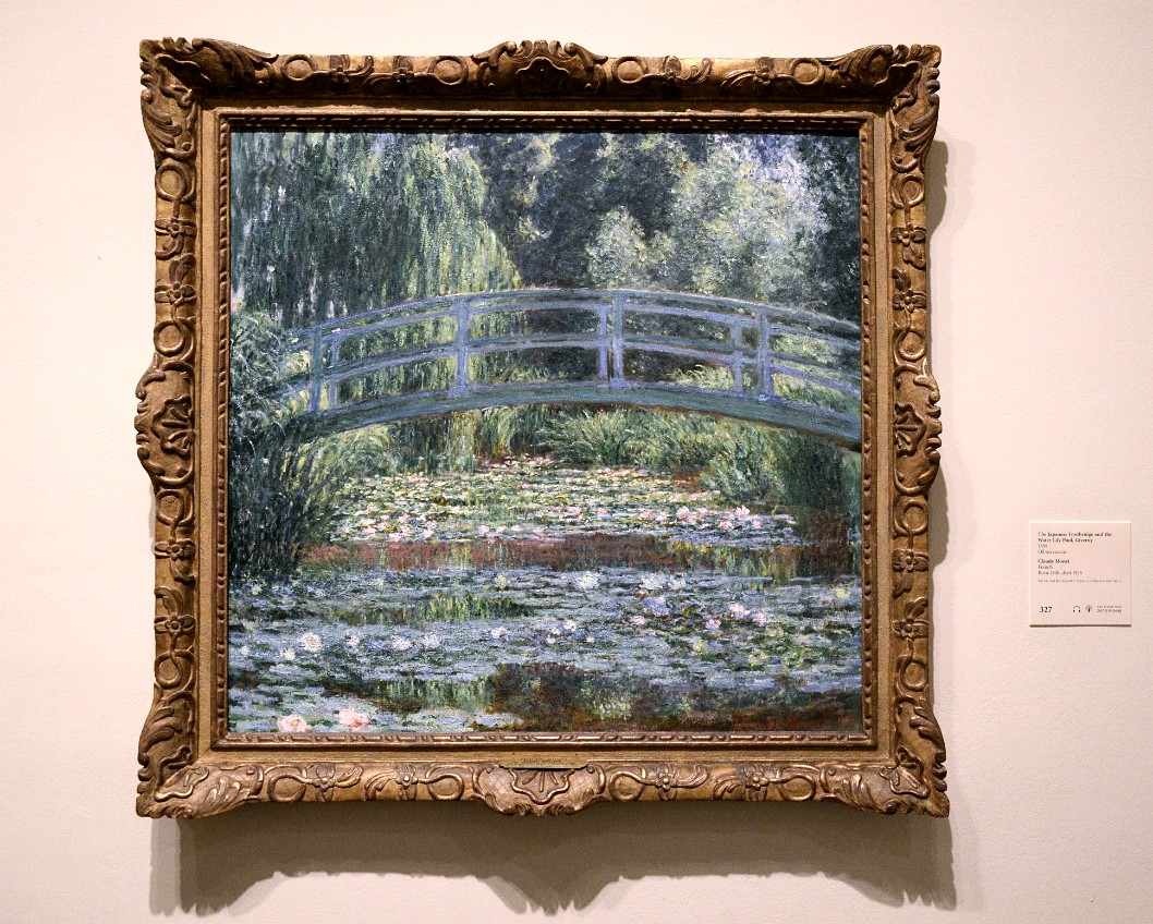 The Japanese Footbridge and the Water Lily Pool, Giverny By Claude Monet The Japanese Footbridge and the Water Lily Pool, Giverny By Claude Monet