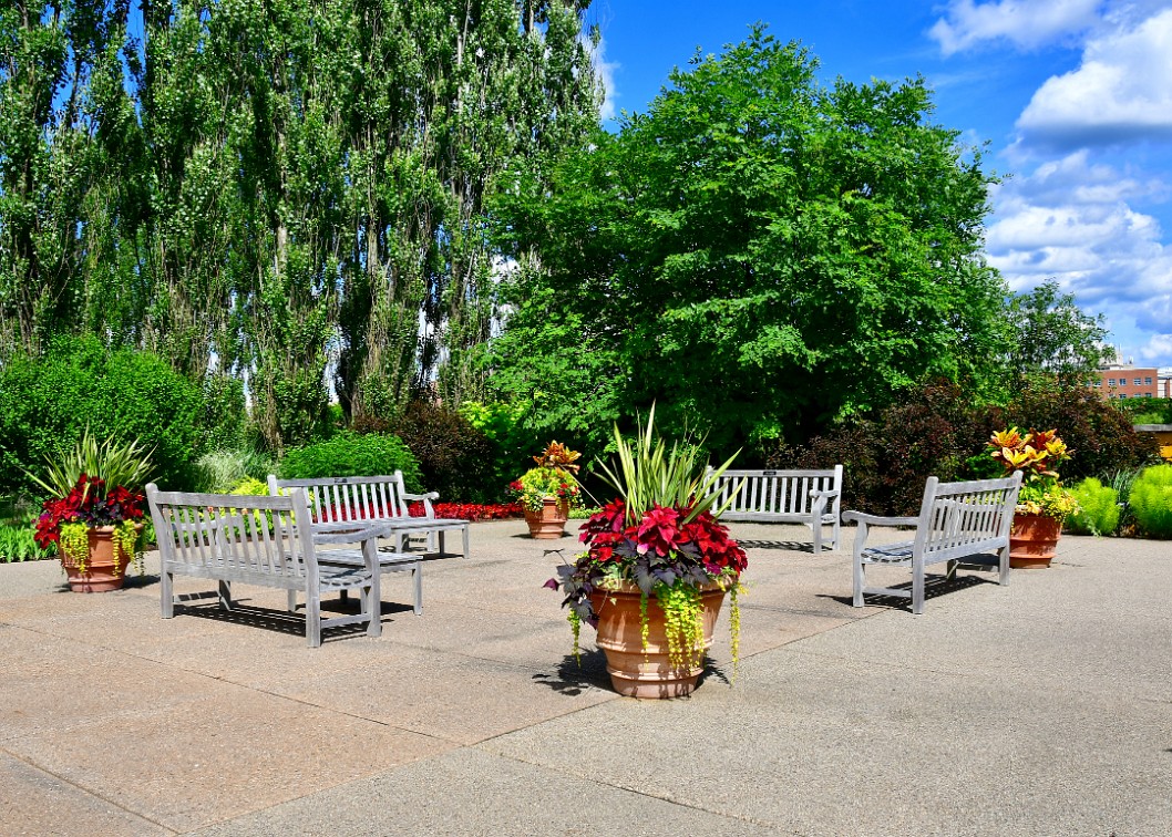 Inviting Benches